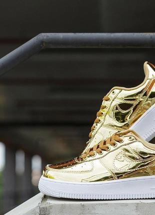 nike air force 1 sp liquid metal gold 1502 42320741