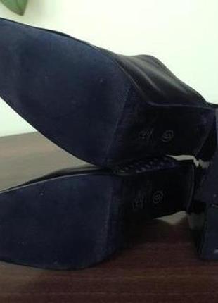 Босоніжки booty з відкритою п'ятою натуральна шкіра 36р.5 фото