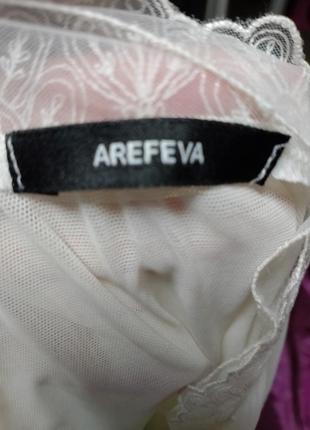 Комбидресс боди кружевной члрно белый