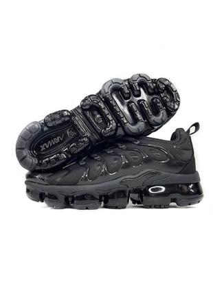 Кроссовки nike air vapormax plus (черные)