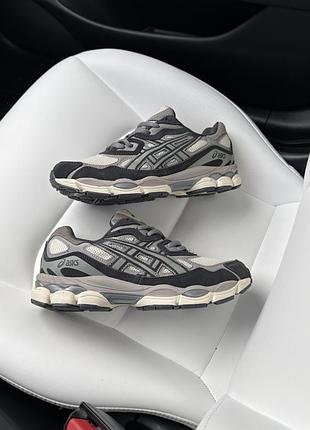 Кроссовки asics gel-sonoma black green
