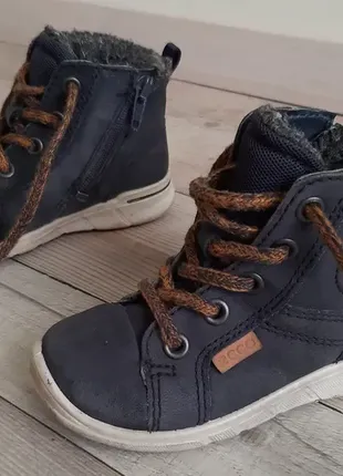 Універсальні шкіряні черевички aspen ecco first gore-tex (р.23)