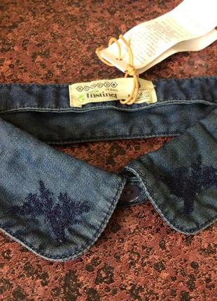 Крутое украшение воротник, комірець джинс