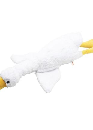 М'яка іграшка гусак-обійма, 110 см, білий