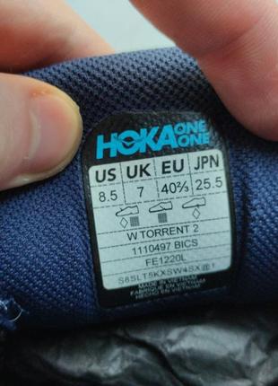 Кросівки для бігу hoka one one torrent 2  оригінал7 фото