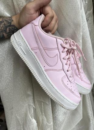 Кроссовки барби кожа натуральная nike air force 1 оригинал размер 38 24 см в идеальном состоянии