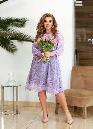 Шифоновое платье 3