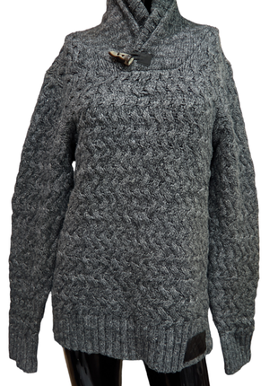 Стильный винтажный свитер 46 размер