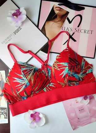 Victoria's secret m 38 75c 75d 80a 80b 80c pink бюстральтер бралет без кісточок1 фото