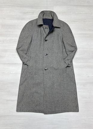 Premium germany wool trench coat мужской шерстяной двусторонний плащ пальто