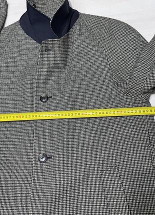 Premium germany wool trench coat мужской шерстяной двусторонний плащ пальто8 фото