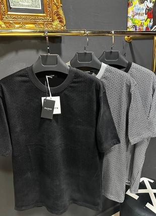 Брендовые футболки balmain / мужская качественная футболка балмейн