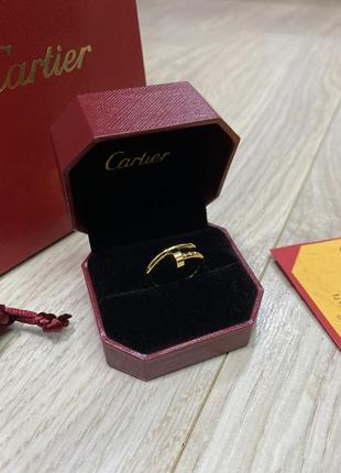 Кольцо cartier гвоздь , 17 размер