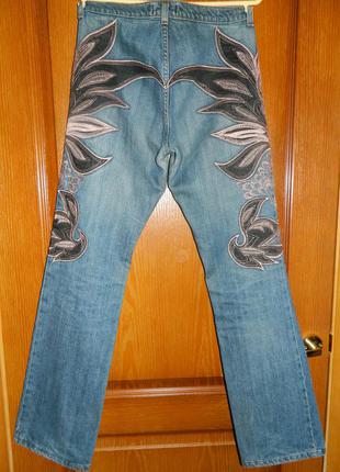 Продам стильные брендовые джинсы roberto cavalli angels р.36 (оригинал)2 фото