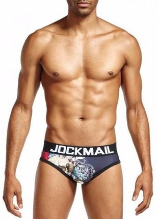 Модное нижнее белье jockmail черный