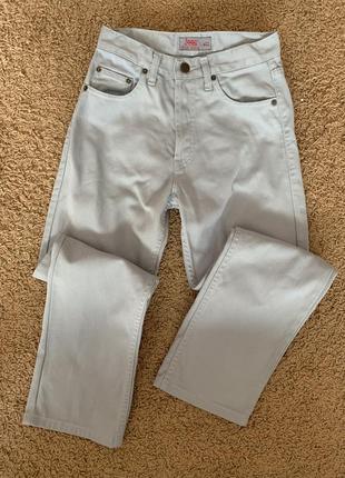 Jees 602 вінтажні італійські джинси голубі плотні джинси jees розмір s/m1 фото