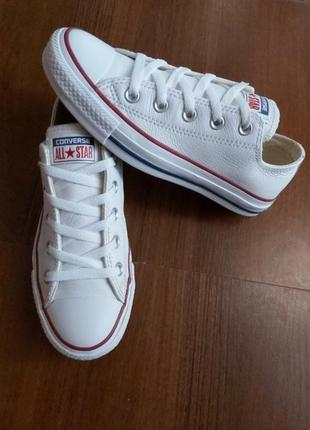 Кожаные кеды converse оригинал 22,5- 23 см2 фото