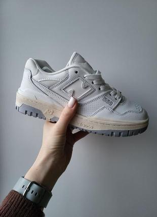 New balance 550 white grey