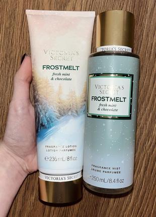 Спрей та лосьйон для тіла victorias secret frostmelt 250 мл