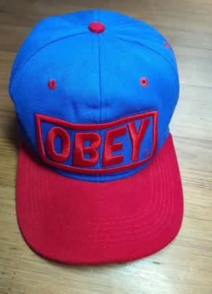 Реперка бейсболка obey1 фото