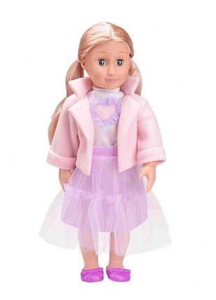 Дитяча велика розвиваюча лялька 46 см подарунковий набір для дівчинки rl 20452 фото