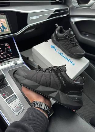 Columbia facet łów trinsulate all black gray termo