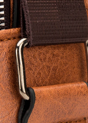 Модна чоловіча сумка-планшет jeep 1941 повсякденна, барсетка сумка-планшет для чоловіків еко шкіра7 фото
