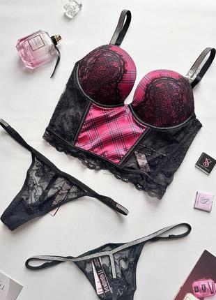 Корсет бюстье victoria’s secret стразы камны бра бюст лифчик бюстгальтер белье виктория секрет белье выктория сикрет2 фото