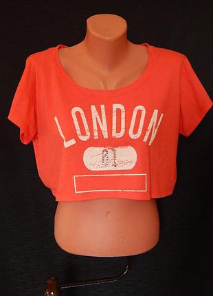 Топ*міні-футболка i love h81 forever21 оригінал (розмір м)