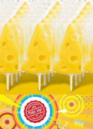 Карамель "funny pops" сир, 30 шт.