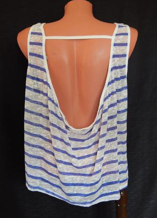 Легка коротка майка разлетайка*алкоголичкаот tally weijl (розмір 34-38)