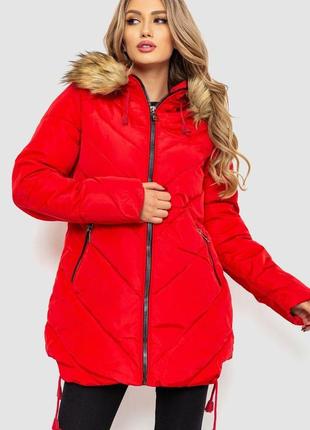 Куртка жіноча, колір червоний, 235r758