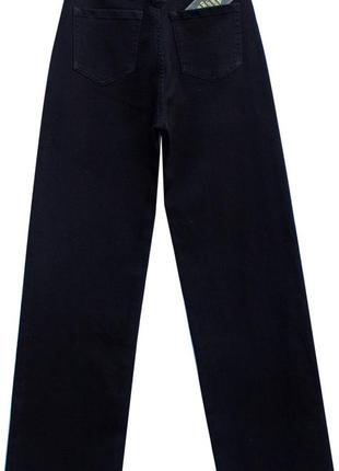 Женские прямые джинсы палаццо lady n чёрного цвета 27 размер2 фото