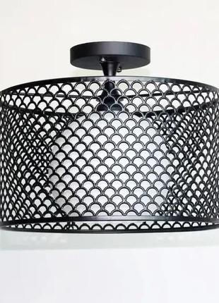 Люстра из металла модерн sirius 192098/1 bk