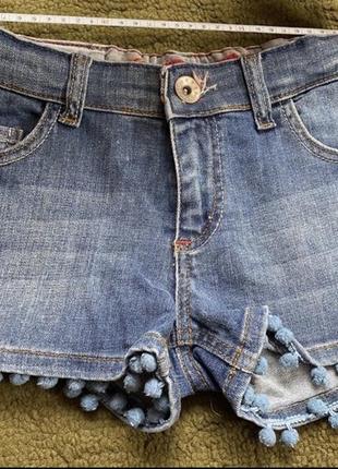 Шорты джинсовые