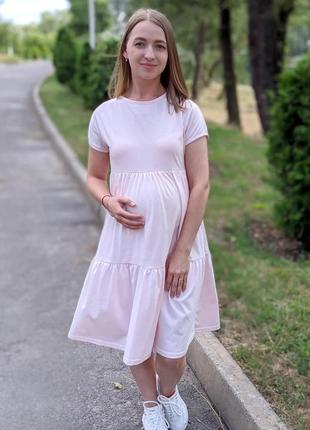 Очаровательное платье для беременных 26221 фото