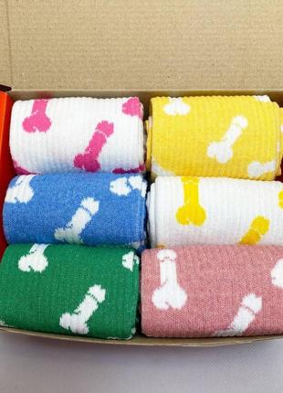 Красивый набор женских носков на 12 пар 36-41 р подарочные и трикотажные, длинные и мягкие, яркие для девушки9 фото