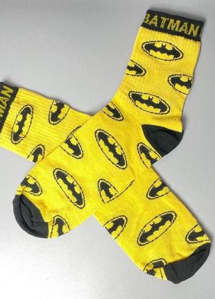 Оригінальні чоловічі шкарпетки 1 пара 40-45 яскраві та жовті, бавовняні та якісні, демісезонні весна-осінь