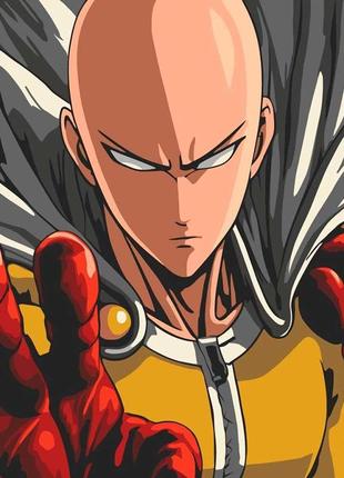 Картина за номерами "one-punch man" 40*40 см 16083-ac