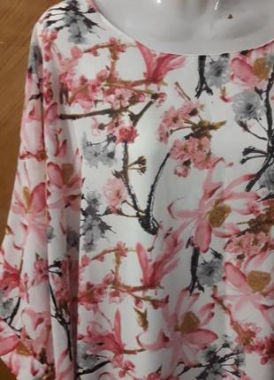 Yours р. 20 блуза з шифоном ошатна урочистості