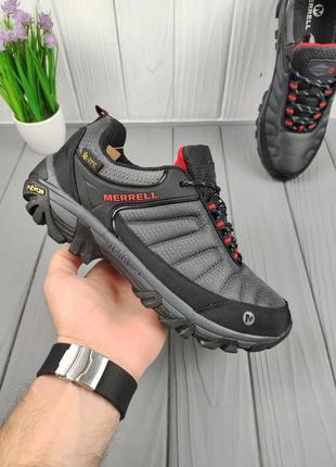 Ботинки мужские меррелл термо merrell moab work gray8 фото