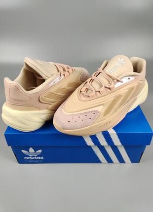 Кроссовки женские подростковые adidas ozelia light pink4 фото