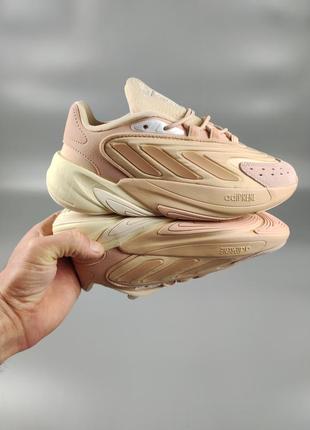 Кросівки жіночі підліткові adidas ozelia light pink