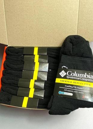 Бокс мужских термоносков columbia 8 пар 41-46 р тактические, спортивные и теплые, высокие и хлопковые, зимние2 фото