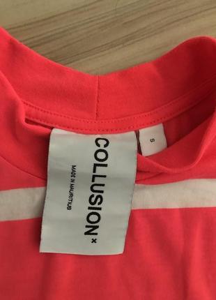 Трендовая футболка «oversize» collusion asos (великобритания🇬🇧)3 фото