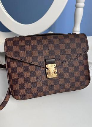 Женская сумка из эко-кожи луи виттон louis vuitton lv молодежная, брендовая сумка через плечо4 фото