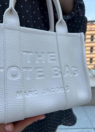 Женская сумка marc jacobs tote mini mj марк джейкобс большая сумка шопер на плечо легкая сумка из экокожи8 фото