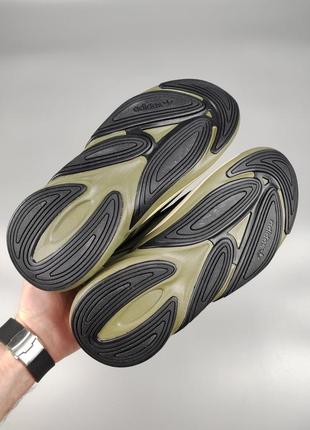 Мужские кроссовки adidas ozelia khaki black8 фото