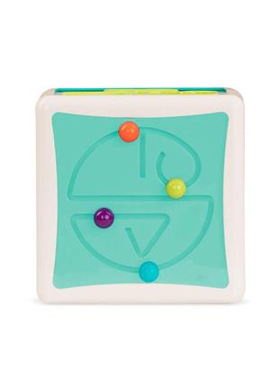 Розвивальна іграшка-сортер розумний куб battat lite bt2577z 12 форм 0201 топ!9 фото