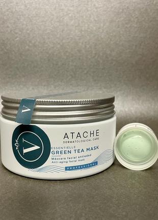 Atache green tea mask атач аташе маска зелений набір зеленый чай золушка золушки